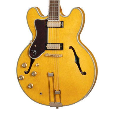 Epiphone Original Sheraton Semi-Hollow Left Handed Electric Guitar in Natural