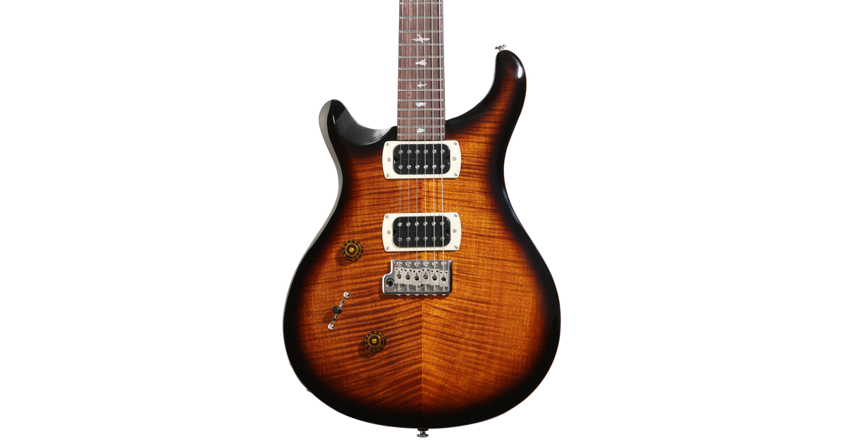 PRS SE Custom 24 Left-handed Electric Guitar - Black Gold Sunburst