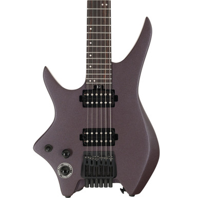 HILS NEXT HN3 Left Handed Headless Electric Guitar in Satin Metallic Deep Purple