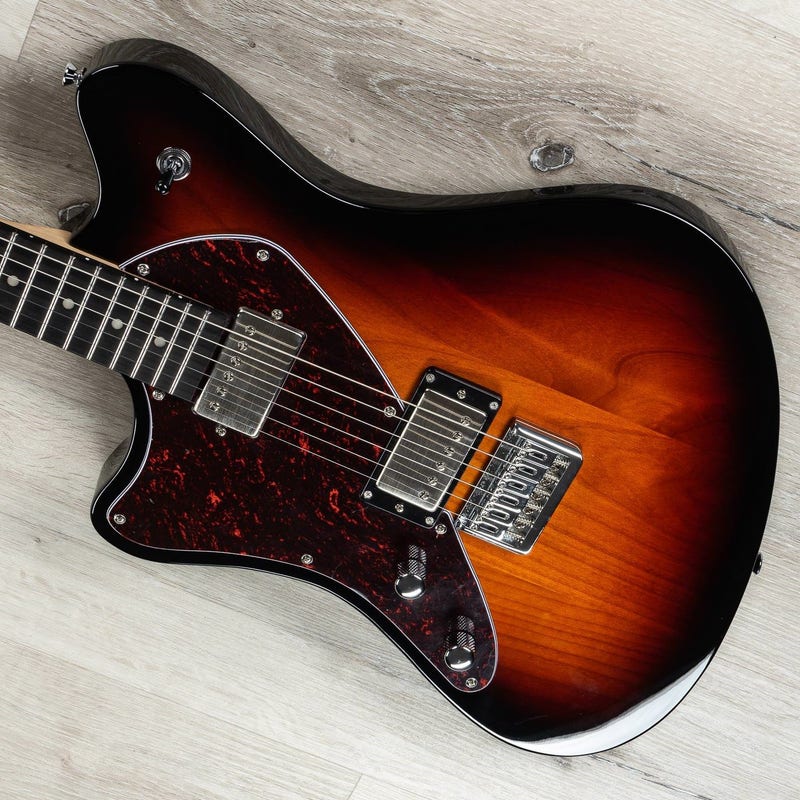 Balaguer The Espada Standard Guitar, Left-Handed, Ebony Fretboard, Vintage Burst