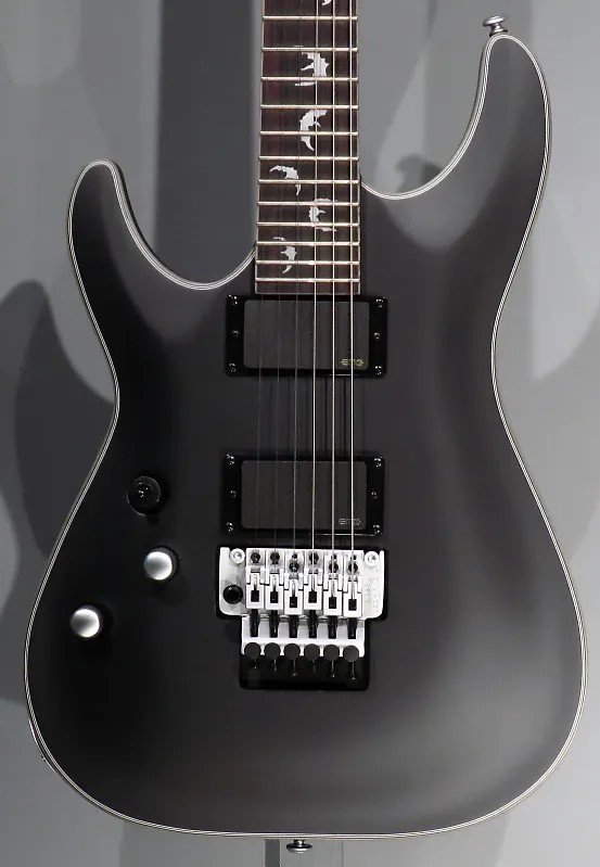 Schecter Damien Platinum-6 FR LH 2024 - Satin Black — Instrumental Music & Sound