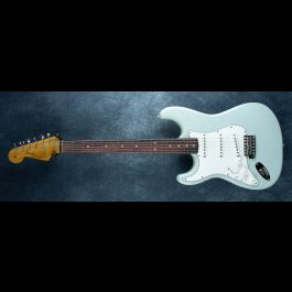 Fender Custom Shop 63 Strat Journeyman Relic Faded Sonic Blue Blue, Left Handed R150855