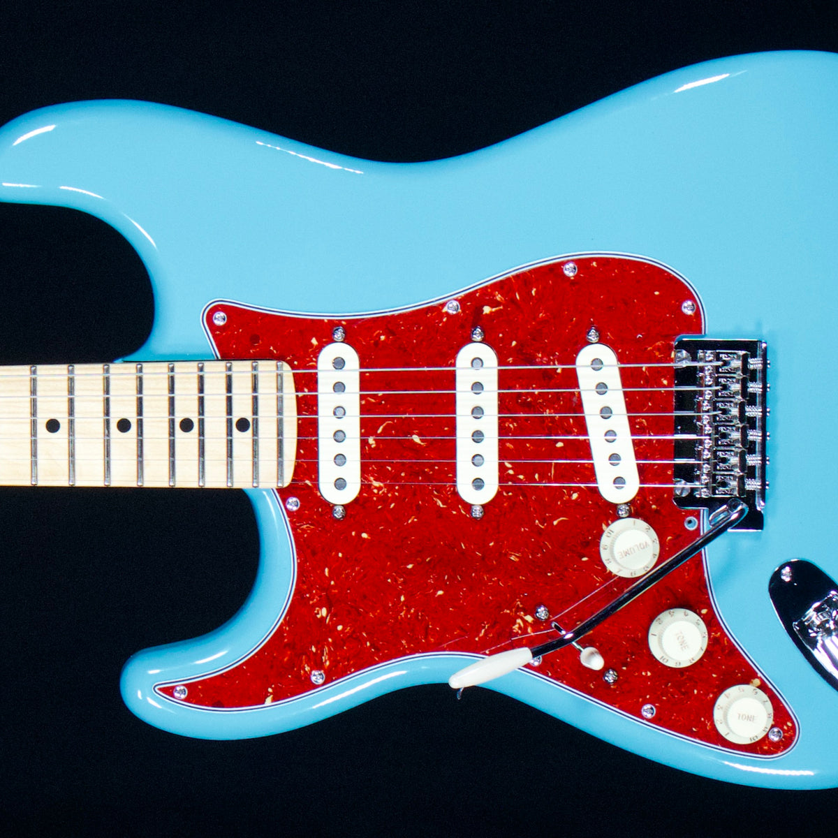 Fender Player 2 Strat Exclusive Left-Handed Aqua finish