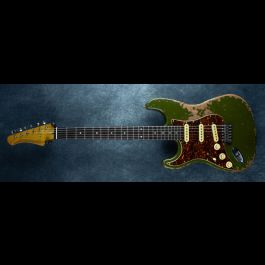 Kauffmann 63S Cedar Light Distress Aged Olive Green Left Handed 28633
