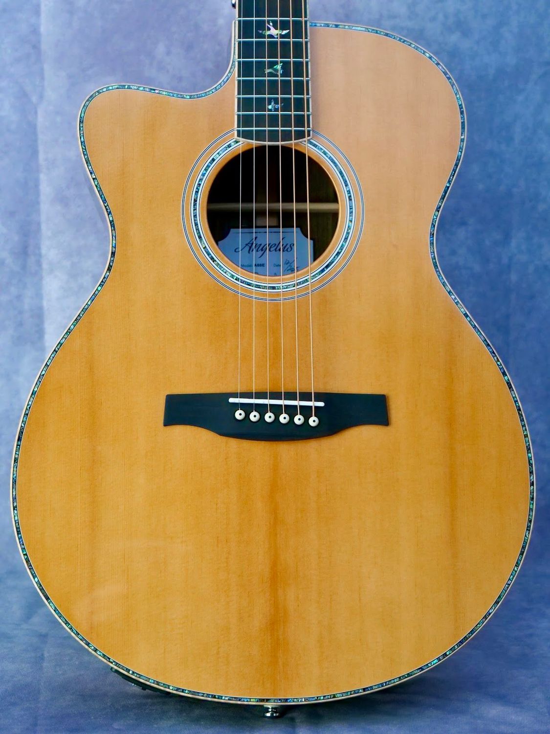 PRS SE A60E Sitka/Ziricote #332 left handed acoustic/electric guitar