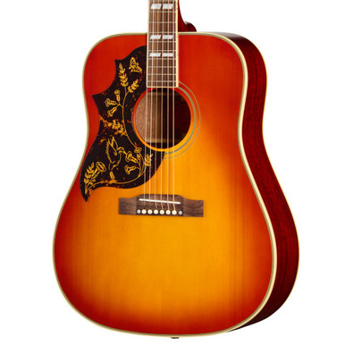 Epiphone Inspired By Gibson Custom 1960 Hummingbird Reissue In Heritage Cherry Sunburst, Left Handed