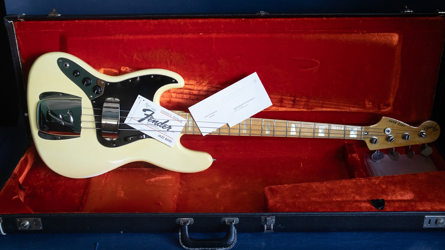 Fender 1976 Fender Jazz Bass Left Handed