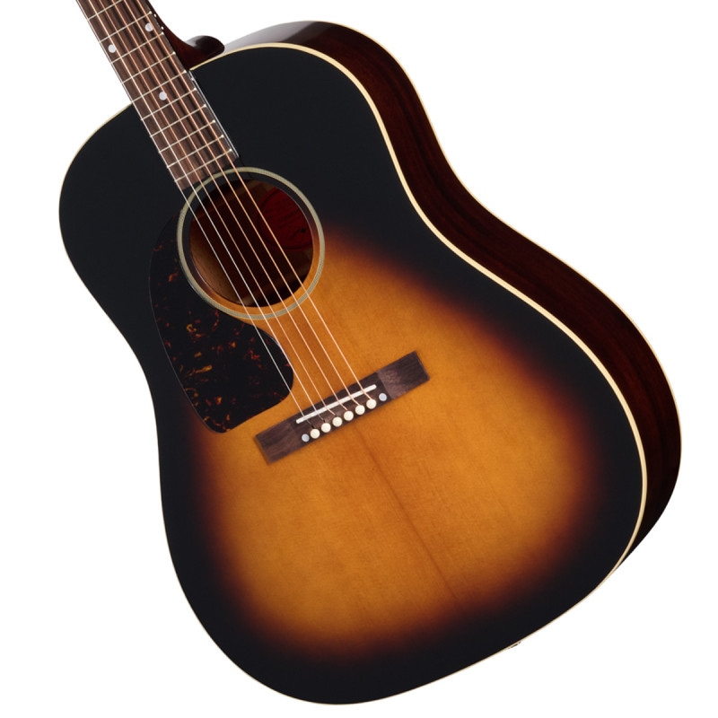 Epiphone / Inspired by Gibson Custom 1942 Banner J-45 Reissue Left Handed LH Vintage Sunburst エピフォン