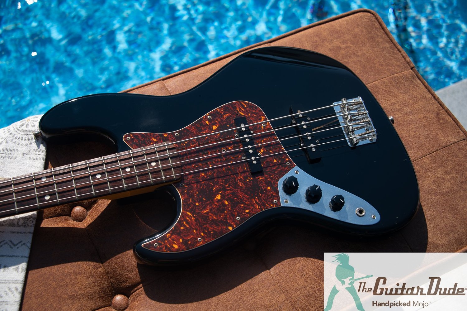 Fender 2006 Fender JB-62 LH '62 Jazz Bass Reissue - Left-Handed - Crafted in Japan - Pro Set Up w Perfect Frets/Action/Intonation — The Guitar Dude