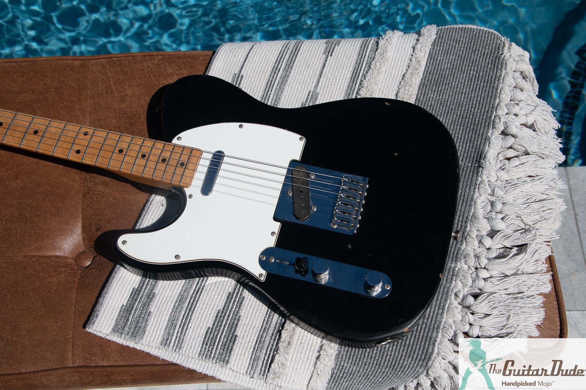 Fender 1980's Fender Japan MIJ CTL-50 ML (Maple Left Handed) Telecaster Standard (A serial) - Left Handed - Pro Set Up w perfect Frets/Action/Intonation! — The Guitar Dude