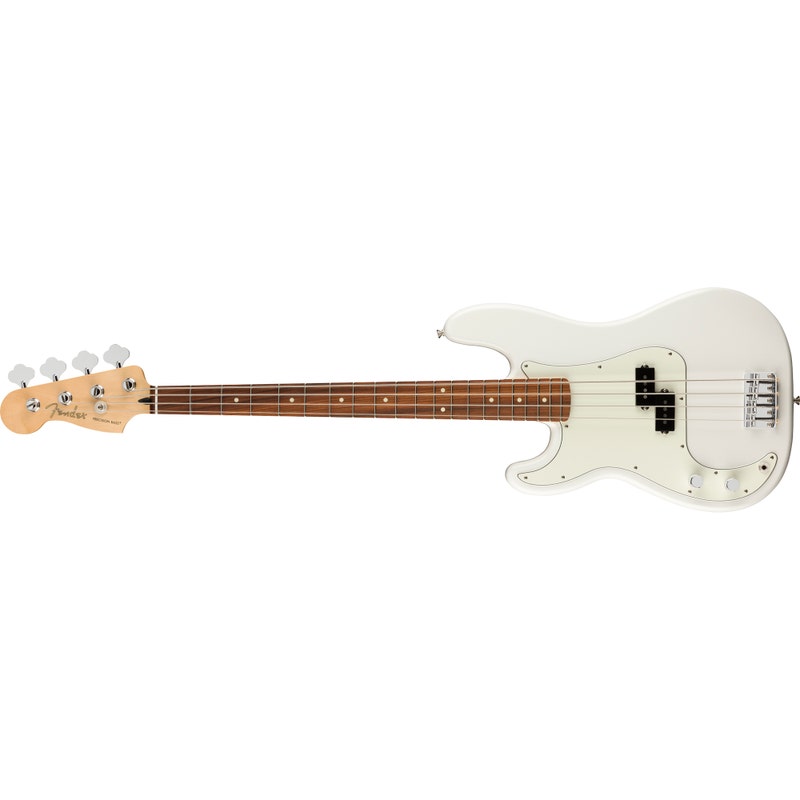Fender Player Precision Bass Left-Handed, Pau Ferro Fingerboard, Polar White