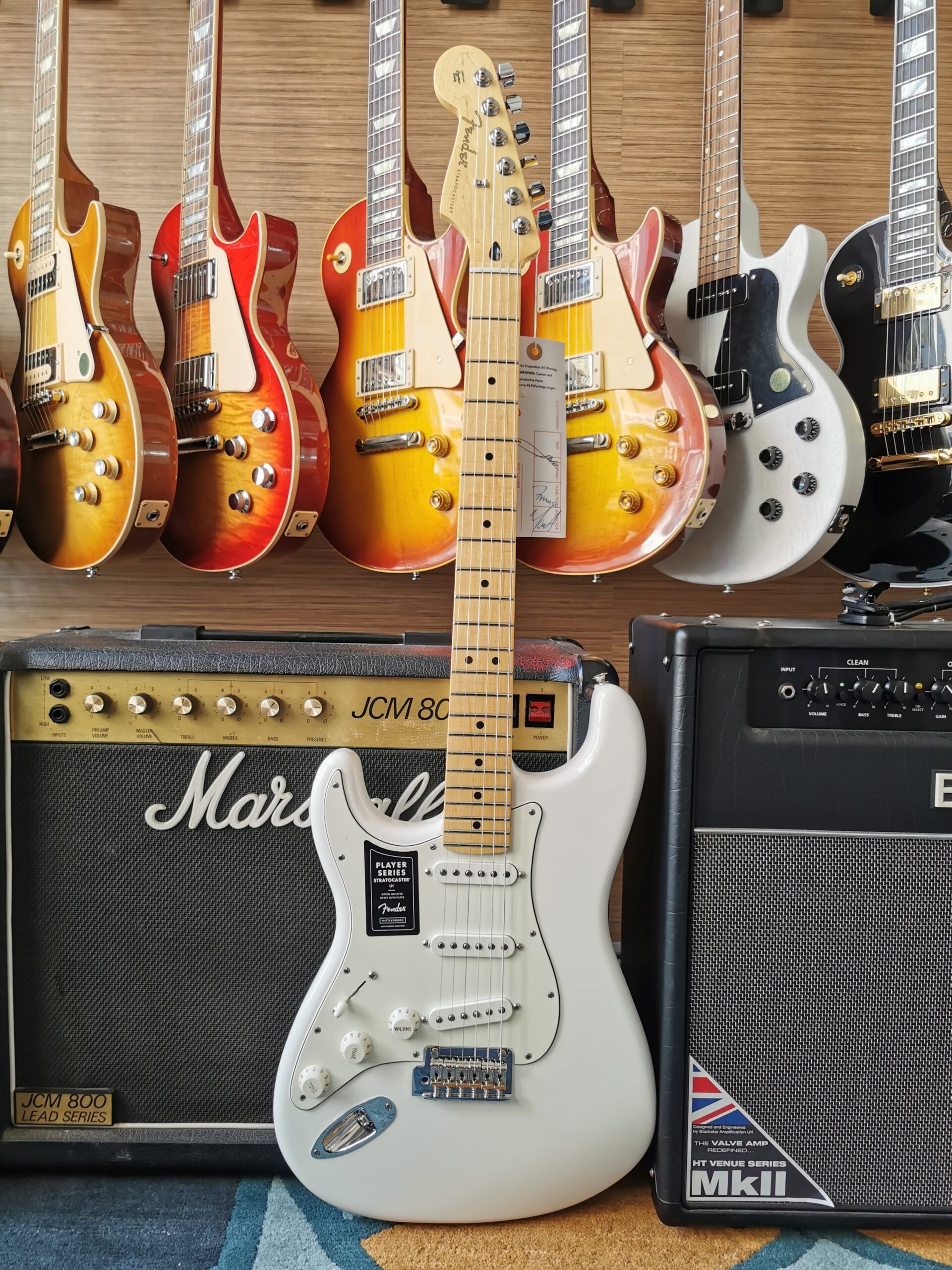 Fender Player Stratocaster Left-Handed 2021 Polar White