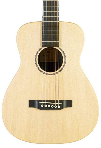 Martin LX1 Little Martin Left Handed Travel Acoustic Guitar in Natural