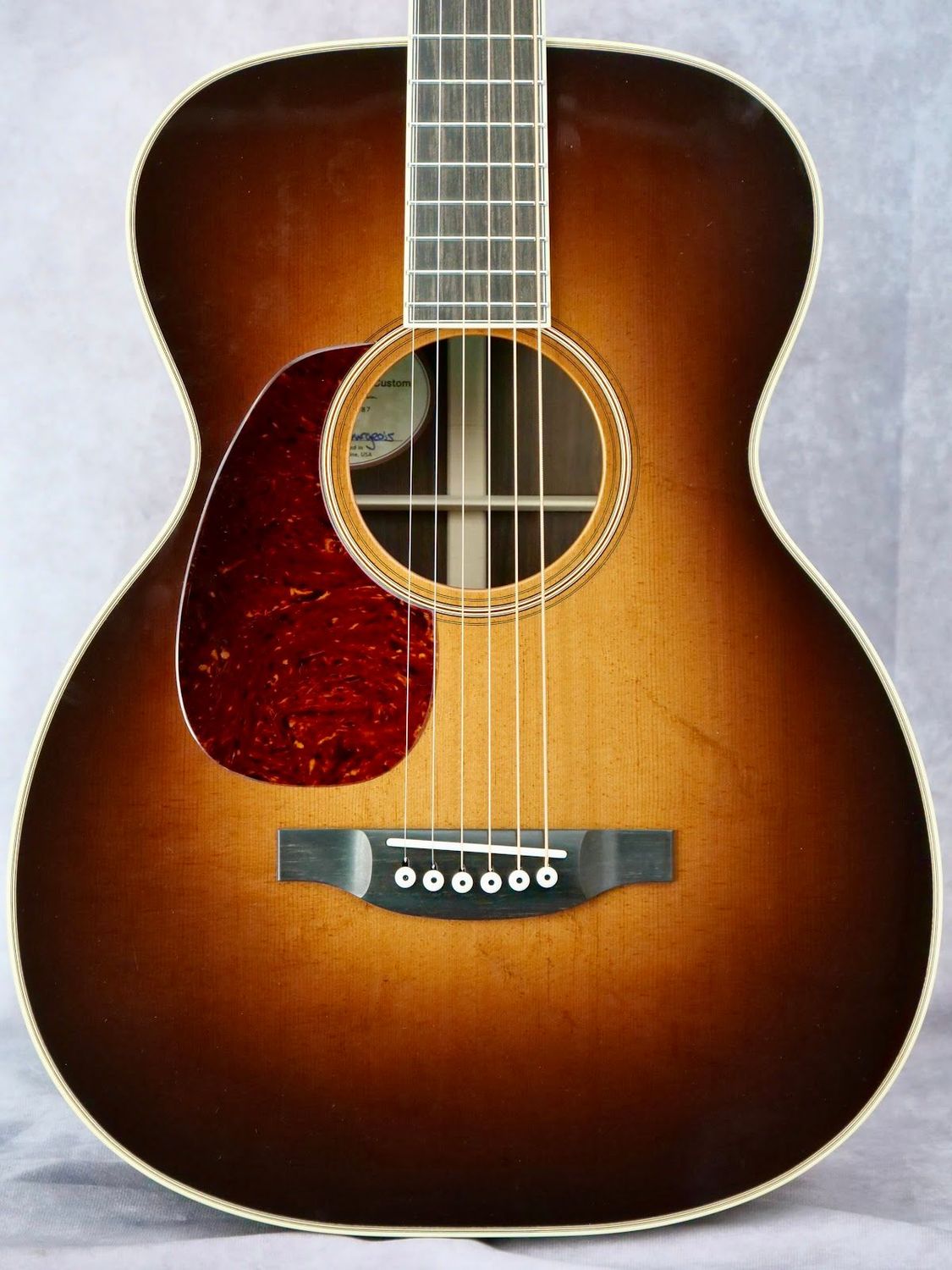 Bourgeois "The Coupe" 00-12 Bearclaw Torrified Sitka/Brazilian Rosewood #287 left handed acoustic guitar