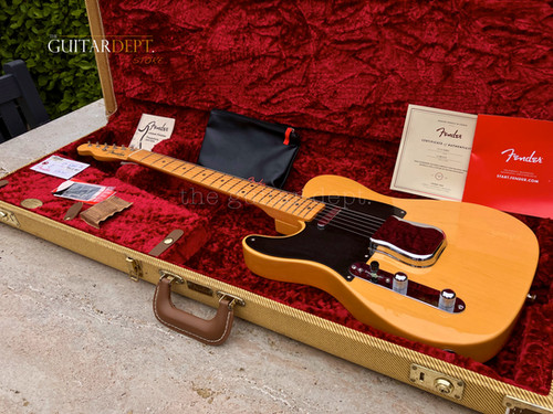 Fender ♚MINTY♚2019 FENDER American '50's Original TELECASTER♚LEFT HANDED♚FAT NECK♚7.3LB