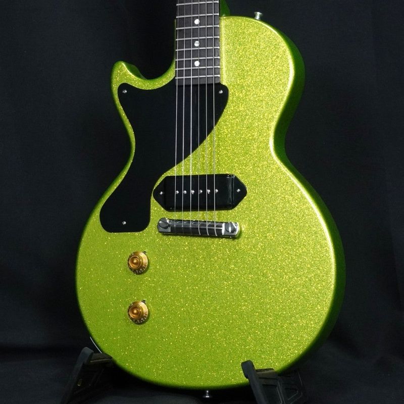 GIBSON CUSTOM / Hand Picked 1957 Les Paul Junior Single Cut Gloss Gecko Green Sparkle Left-Handed 【現地選定品】【御茶ノ水本店FINEST GUITARS】
