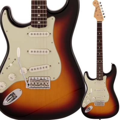 Fender Made in Japan Traditional 60s Stratocaster Left-Handed Rosewood Fingerboard 3-Color Sunburst エレキギター ストラトキャスター レフティ 左利き用 フェンダー