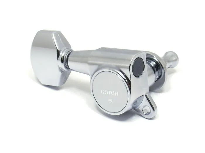 Gotoh SG381 Single Tuning Key – Left Hand – Chrome