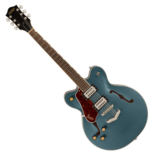 Gretsch G5655TG Electromatic Center Block Jr. Left Hand Semi Hollow Electric Guitar Bigsby Laurel in Gunmetal - 2817020568