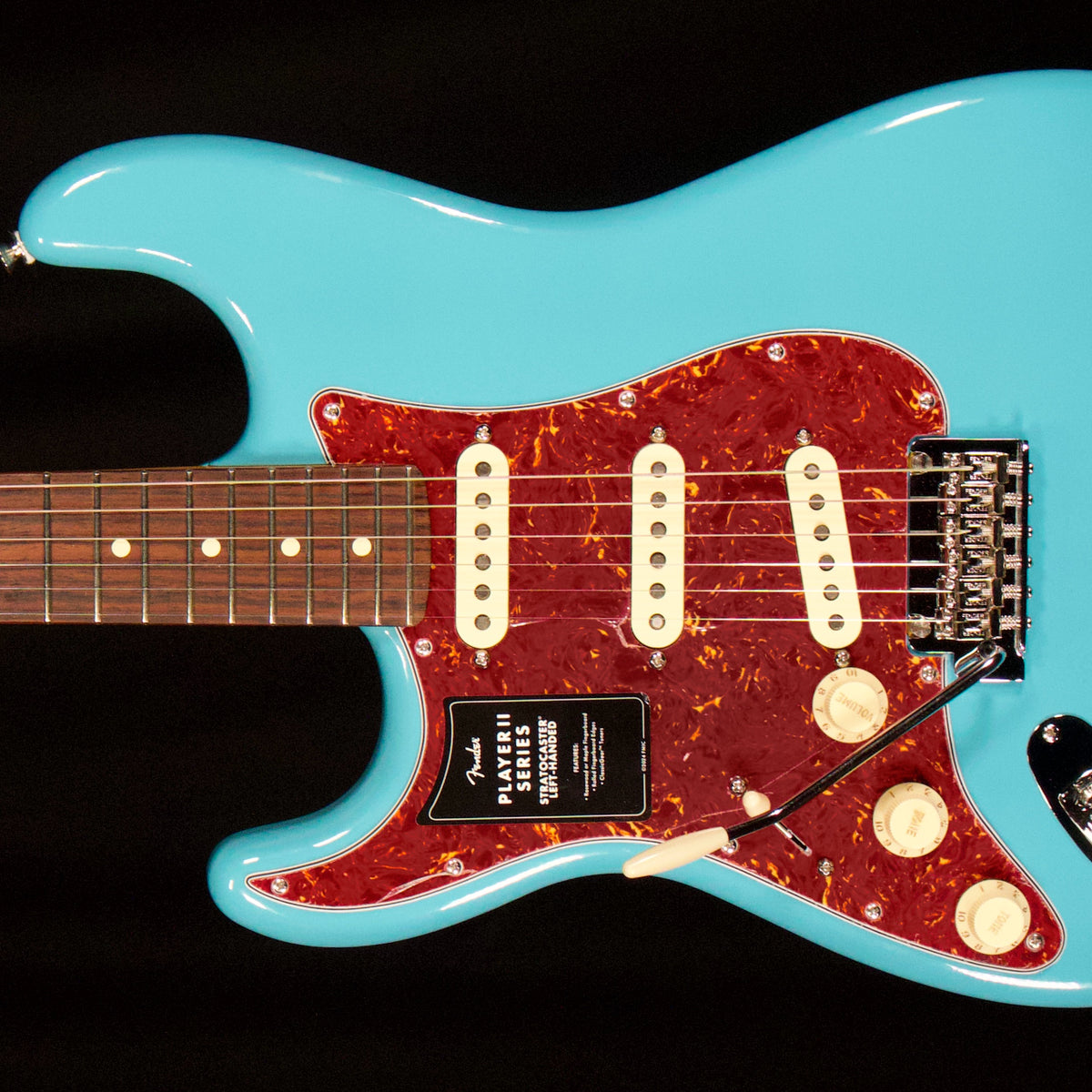 Fender Player 2 Strat Exclusive Left-Handed, brown tortoise guard