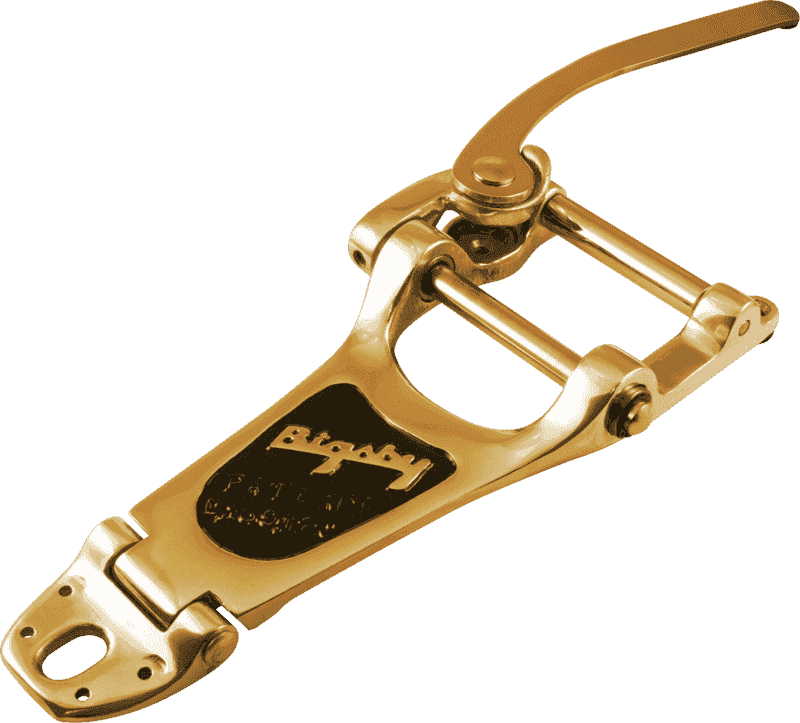 --- DISCONTINUE ---Bigsby ABI B7G-LH - Vibrato B7 Gold gaucher