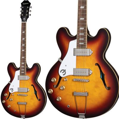 Epiphone Casino Lefthand Vintage Sunburst エレキギター フルアコ カジノ レフトハンド エピフォン