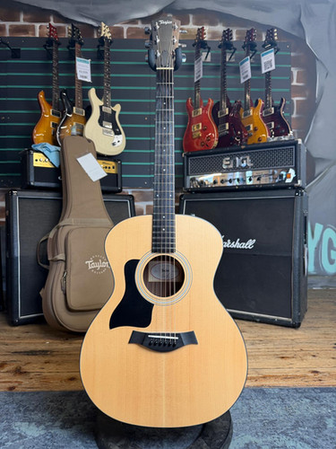 Taylor 114e Grand Auditorium Satin Natural 2022 LH Electro-Acoustic Guitar