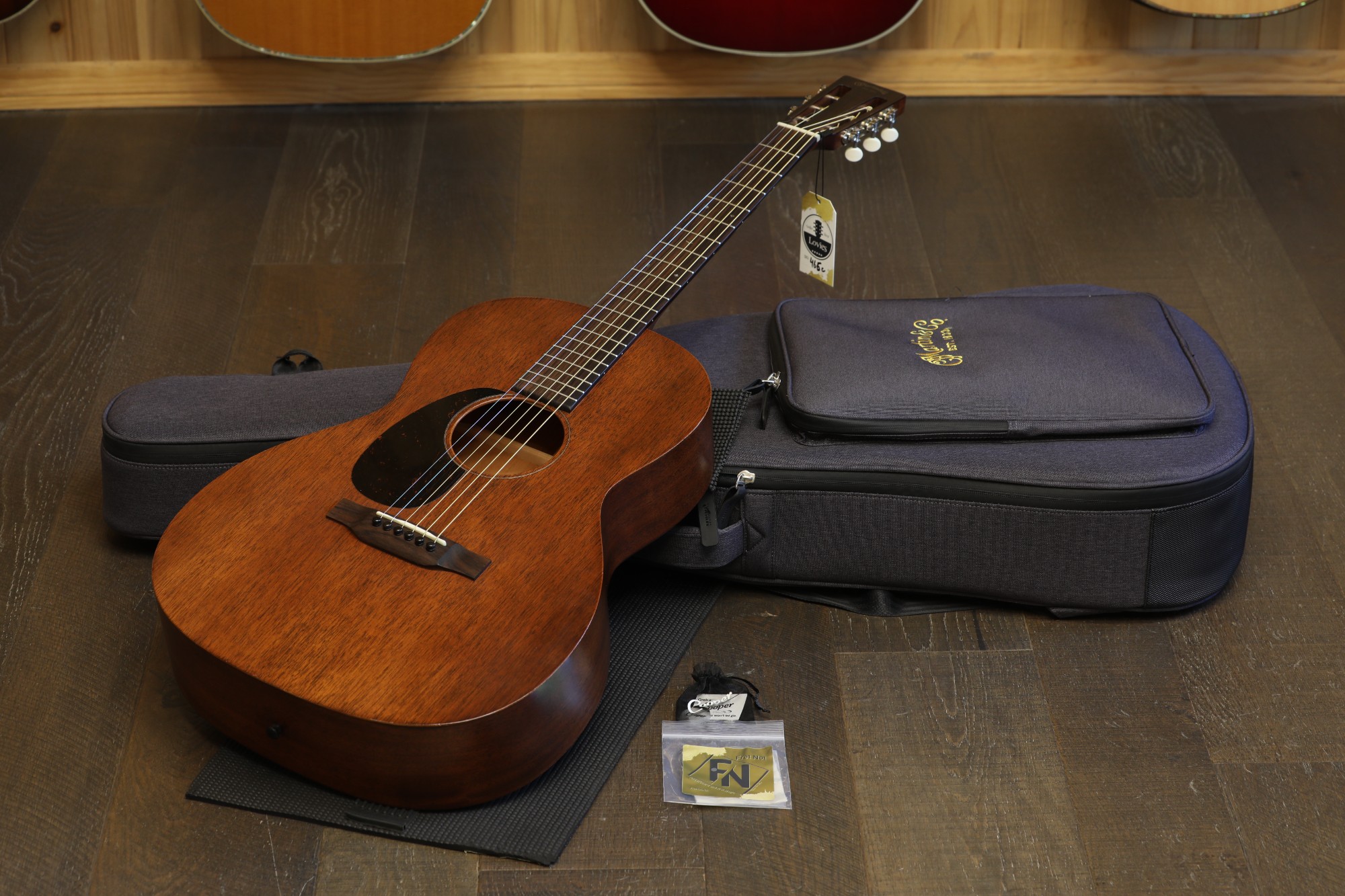 Lefty! 2023 Martin 000-15SM Slotted Mahogany Acoustic Guitar Natural + OGB
