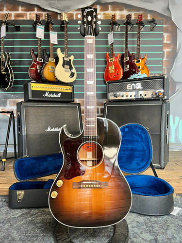 Gibson Custom Shop CF-100E Vintage Sunburst 2008 Acoustic-Electric Flattop LH