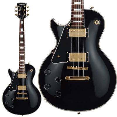 GrassRoots G-LP-CTM/LH Black (ブラック) エレキギター 左利き レフトハンド レフティ レスポールカスタム 黒 グラスルーツ