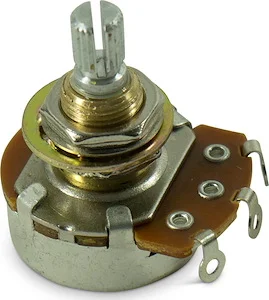 Alpha Left Hand Or Reverse Taper Potentiometer 500 kohm - Standard Bushing (100)