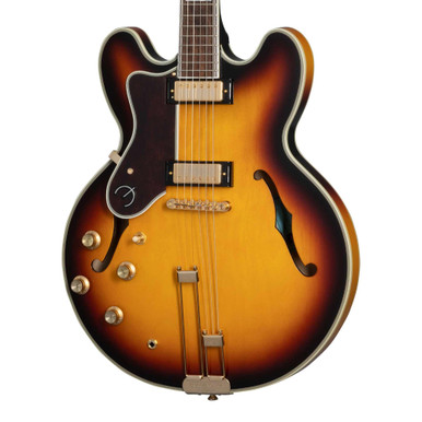 Epiphone Original Sheraton Semi-Hollow Left Handed Electric Guitar in Vintage Sunburst