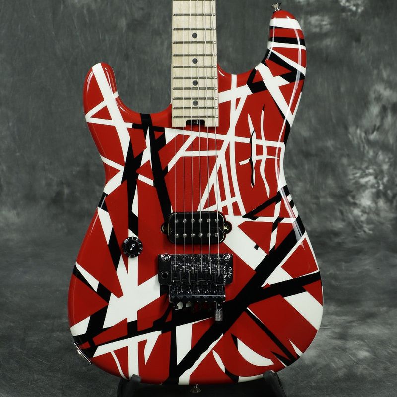 EVH / Striped Series LH R/B/W Maple Fingerboard Red Black and White Stripes イーブイエイチ [左利き用モデル]