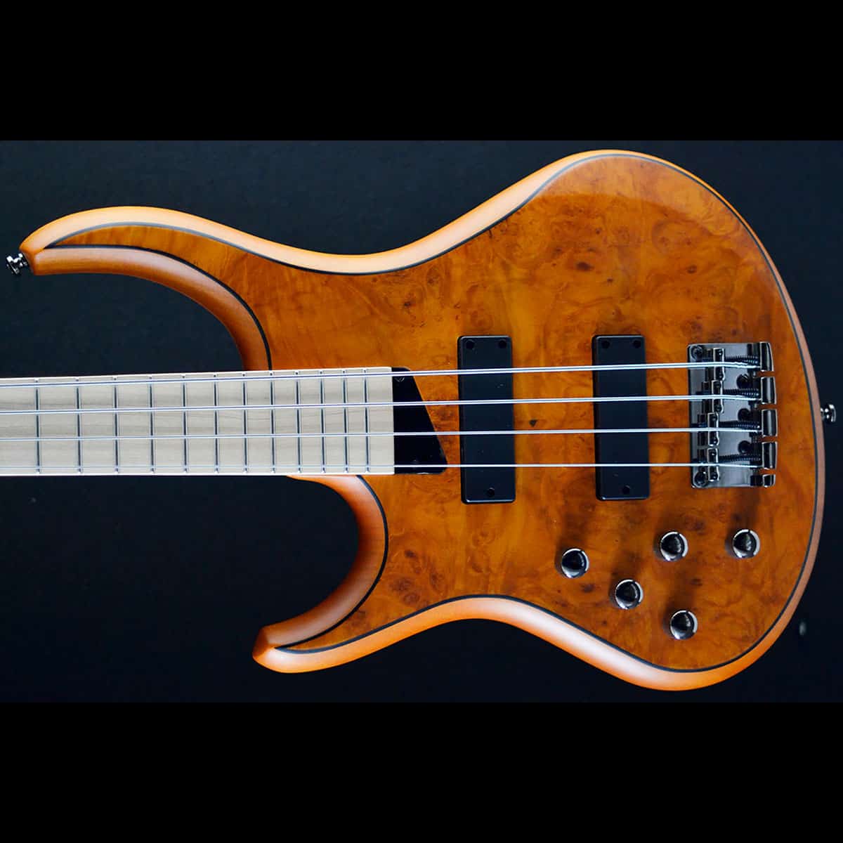 MTD Kingston Z4 Maple board, Satin Amber, Left handed