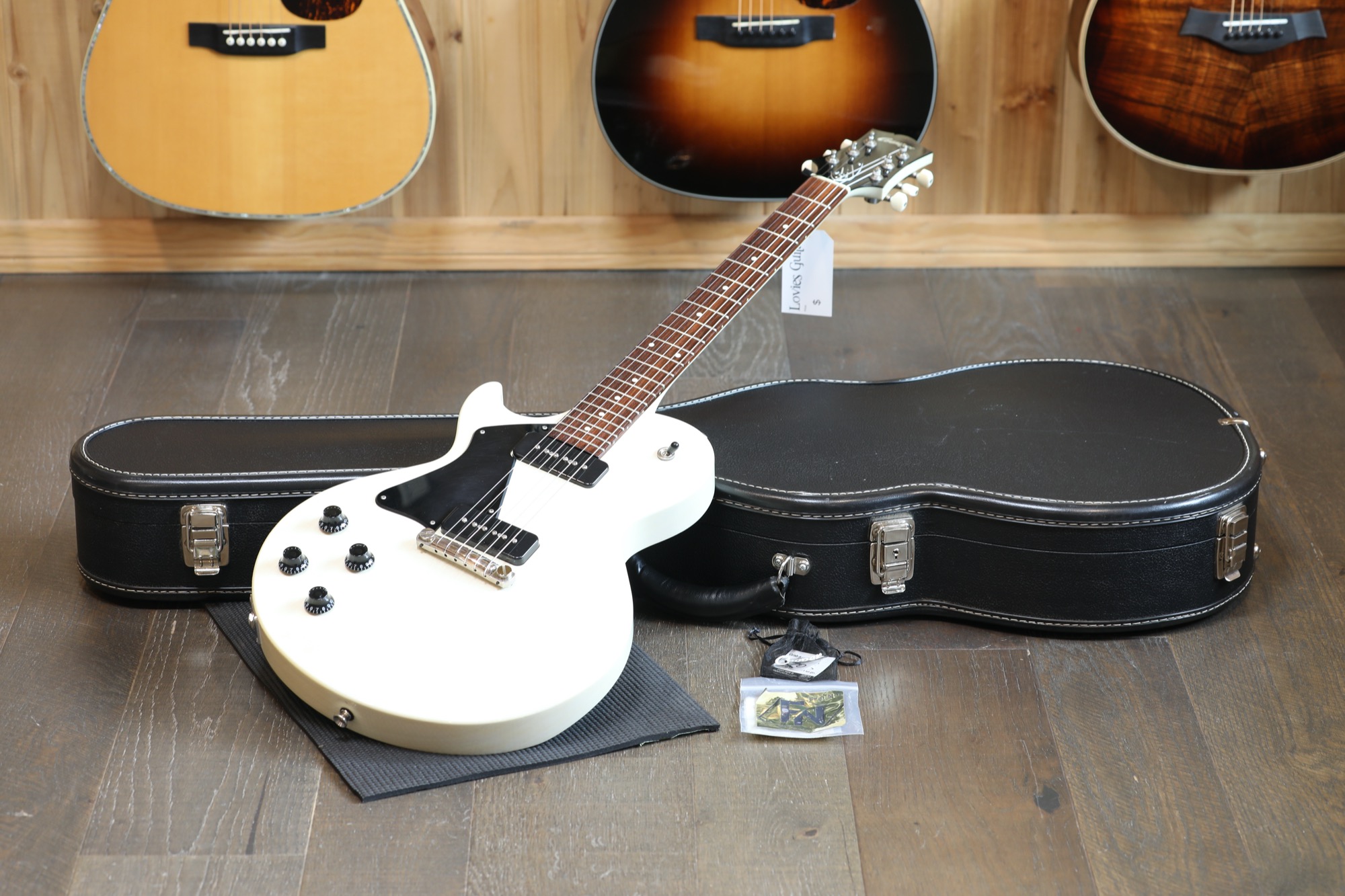 Lefty! 2012 Collings 290 Electric Guitar White + OHSC