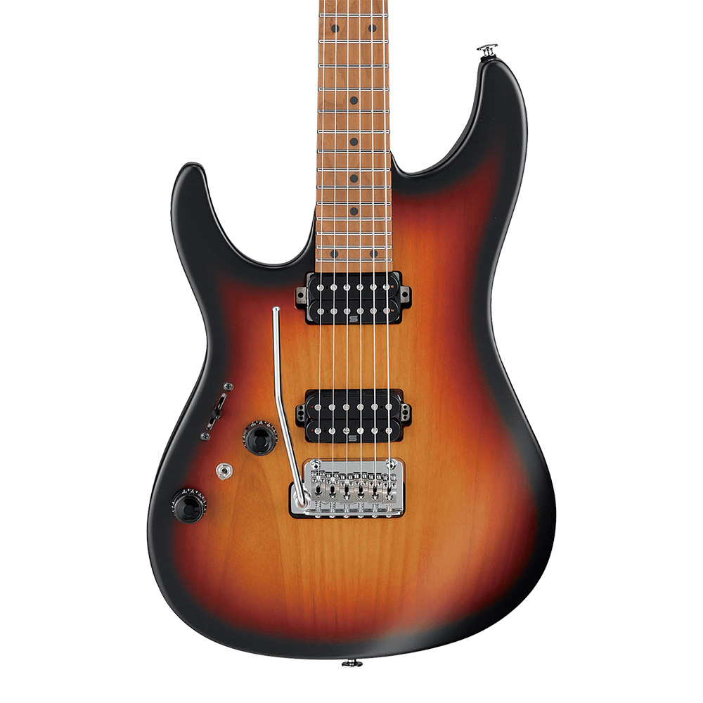 現代のプレイヤーに求められる「音」を実現するAZシリーズのレフトハンドモデル。 Ibanez AZ Prestige AZ2402L-TFF (Tri-fade Burst Flat)