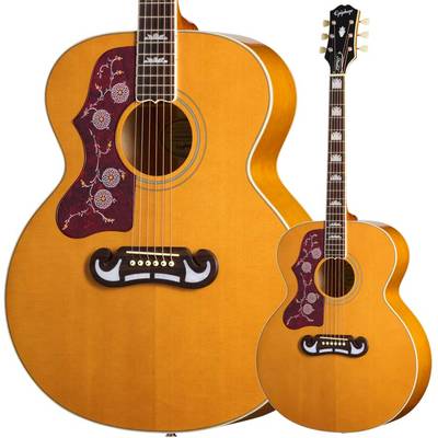 Epiphone J-200 Studio Left-Handed Natural アコースティックギター エレアコ ナチュラル レフトハンド レフティ 左利き用 エピフォン EASJ2ANNH1L