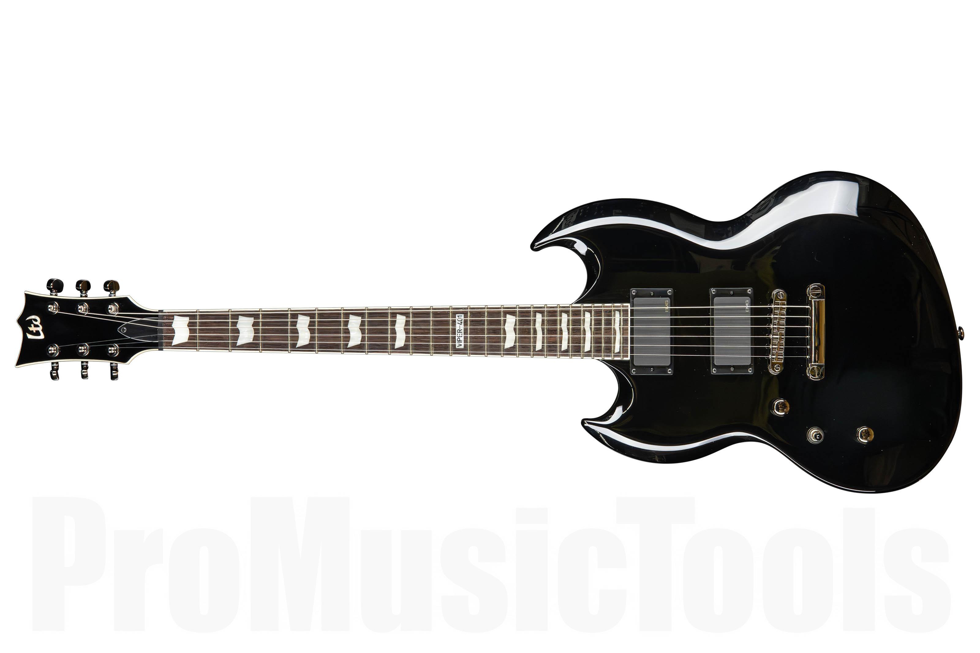 ESP Ltd Viper-401 BLK - Black - Lefthand