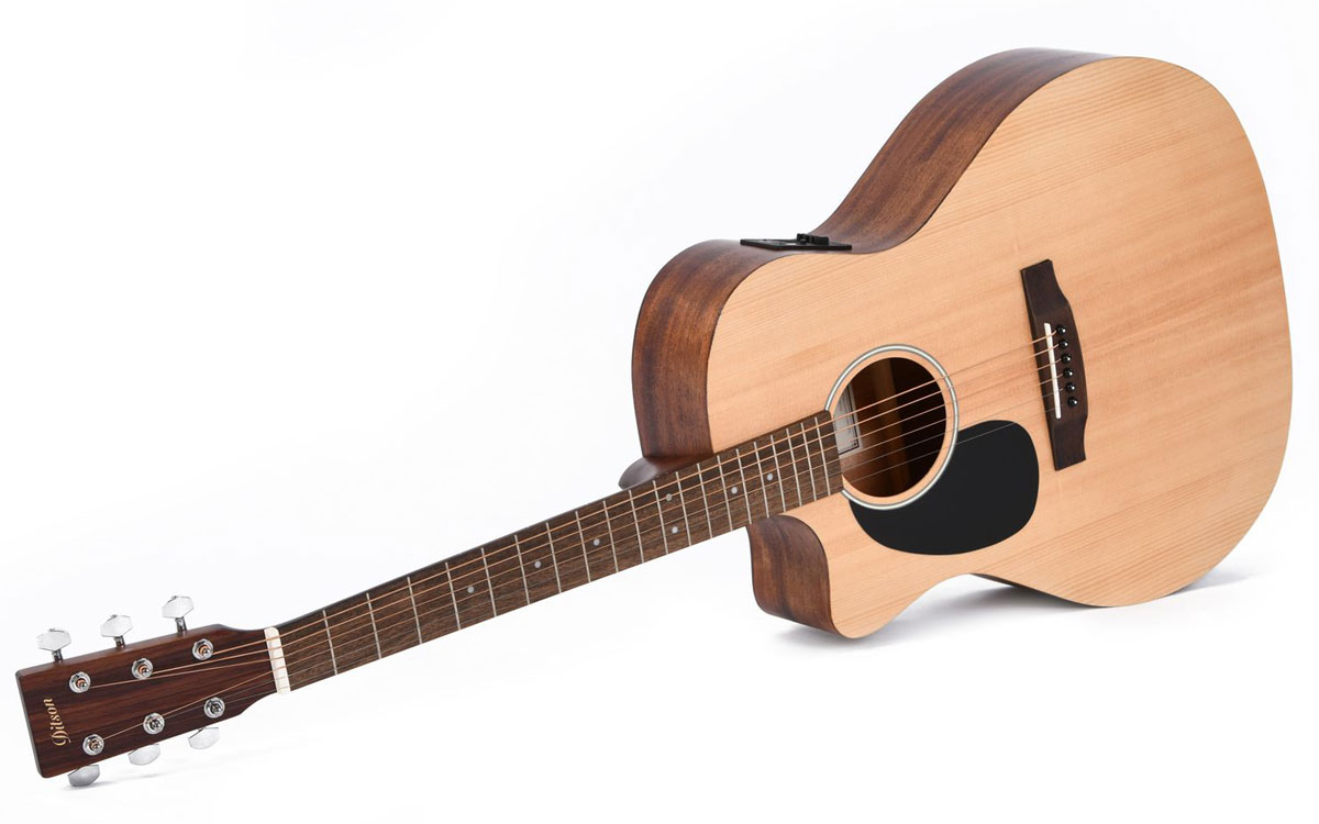 DITSON by Sigma GC-10EL Grand OM Lefthand Elektro-Akustik-Gitarre