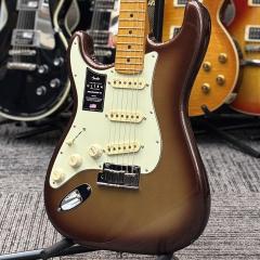 American Ultra Stratocaster Left-Hand -Mocha Burst / Maple- 2022年製 【レフティー】【3.73kg】【48回金利0%対象】