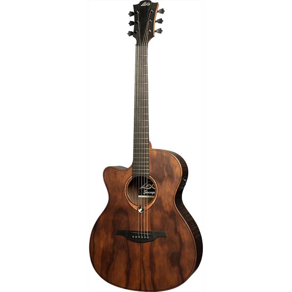 LAG Guitars SAUVAGE-L-ACE Lefty Auditorium Cutaway Electro