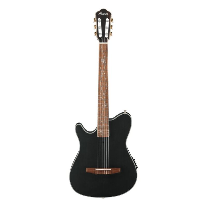 Ibanez TOD10NL Tim Henson of Polyphia Signature Left-Handed in Transparent Black Flat