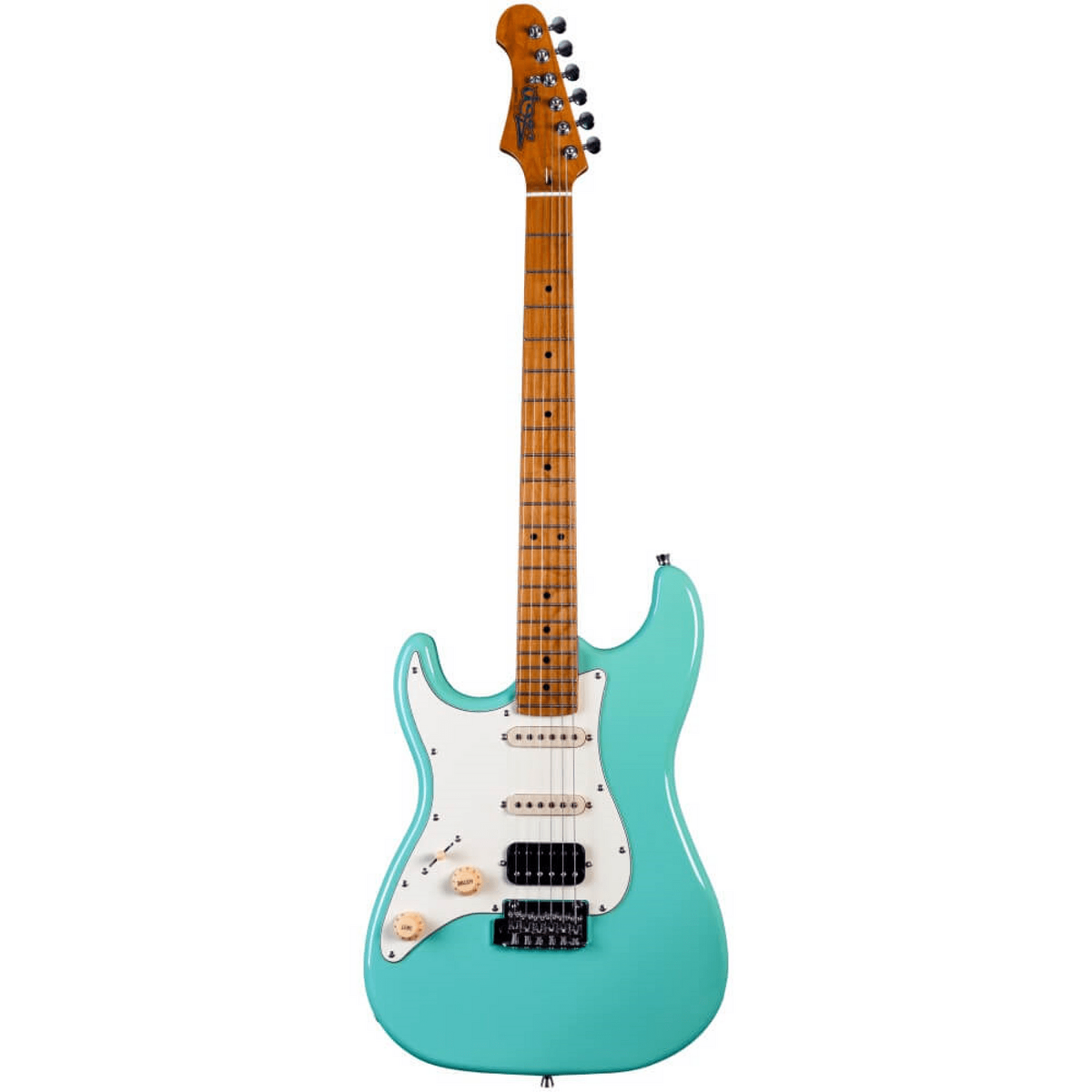 Jet JS-400-SFG-LH HSS Electric Guitar – Sea Foam Green – Left Hand