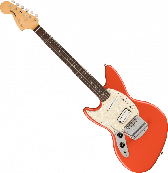 Fender Jag-Stang Kurt Cobain Gaucher - Fiesta red