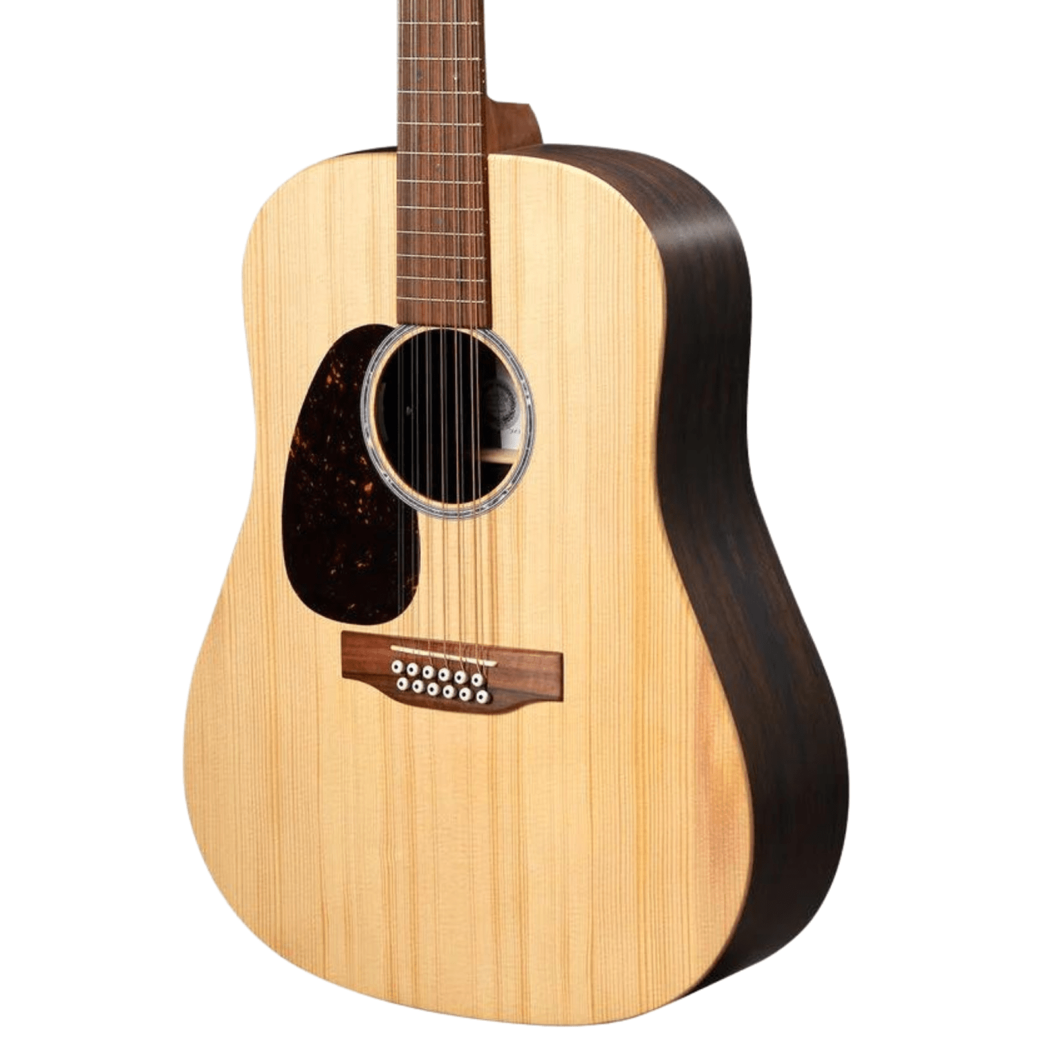 D-X2EL Brazilian X Series Left-Handed 12-String Dreadnought Acoustic-Electric Guitar, Solid Spruce Top