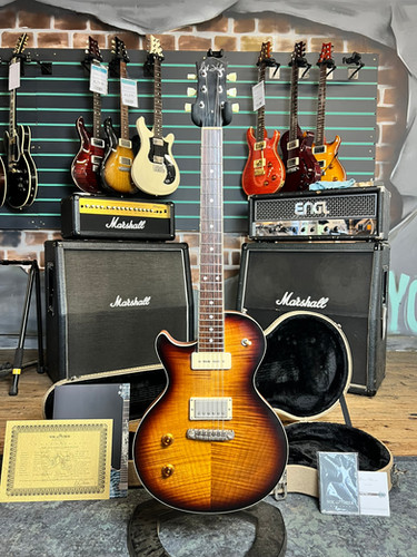 Nik Huber Guitars Krauster II DS Tobacco Sunburst Semi-Gloss 2023 Left Handed