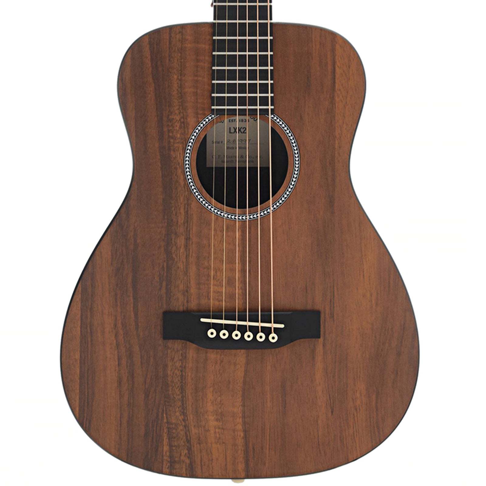 Martin LXK2L Koa Little Martin Left-Handed Acoustic Guitar & Gigbag