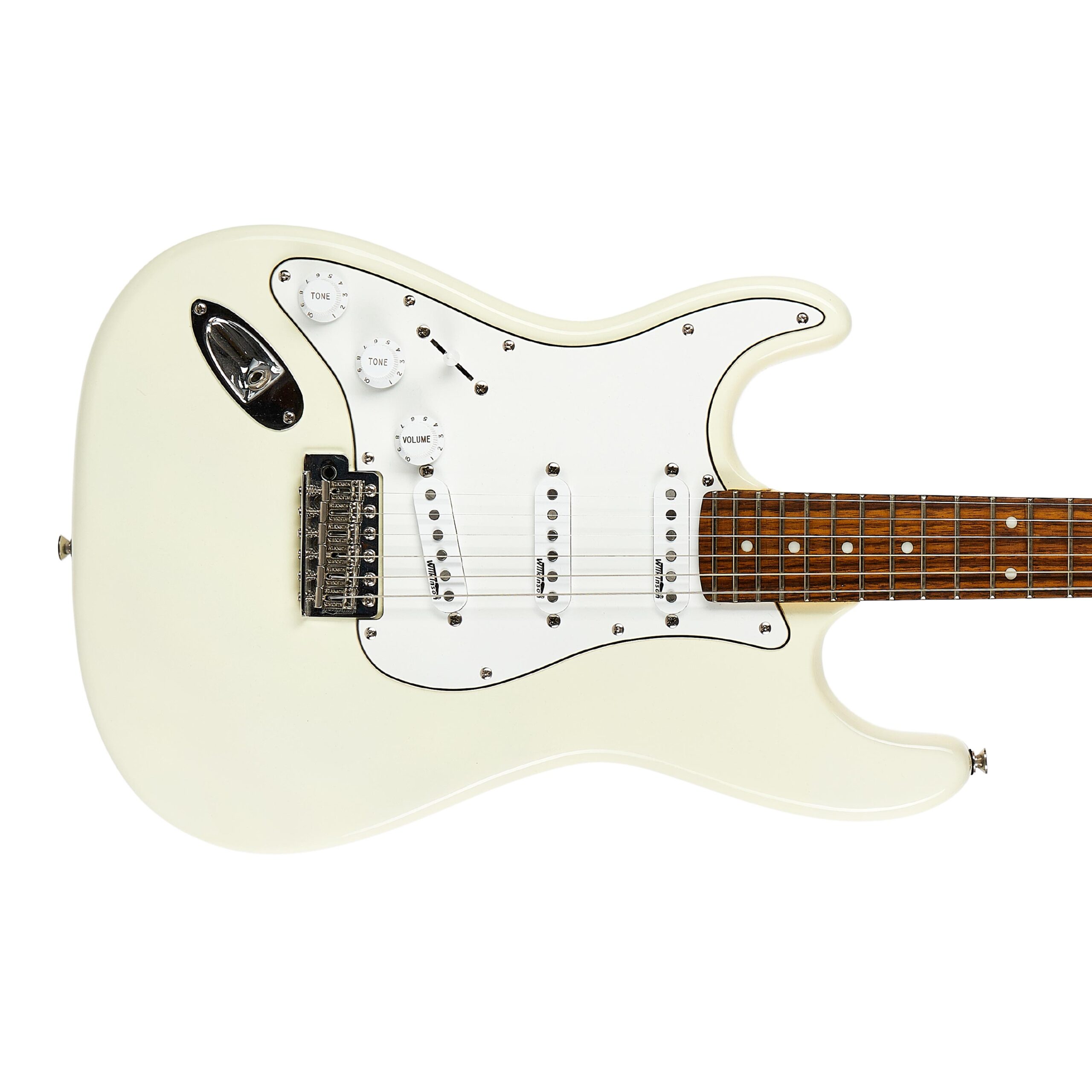 Vintage (JHS) V6 Reissued Series Left Handed Vintage White (Pre-Owned, 2009, VG+) #I09107751