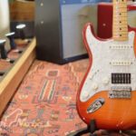 Fender 2018 Standard Stratocaster Plus Top Left Handed (Aged Cherry Burst)