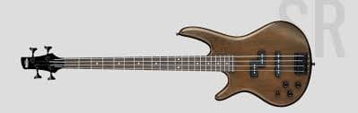 Santa Clara IBANEZ GSR200BL LEFT-HANDED ELECTRIC BASS GUITAR WALNUT FLAT $299.99